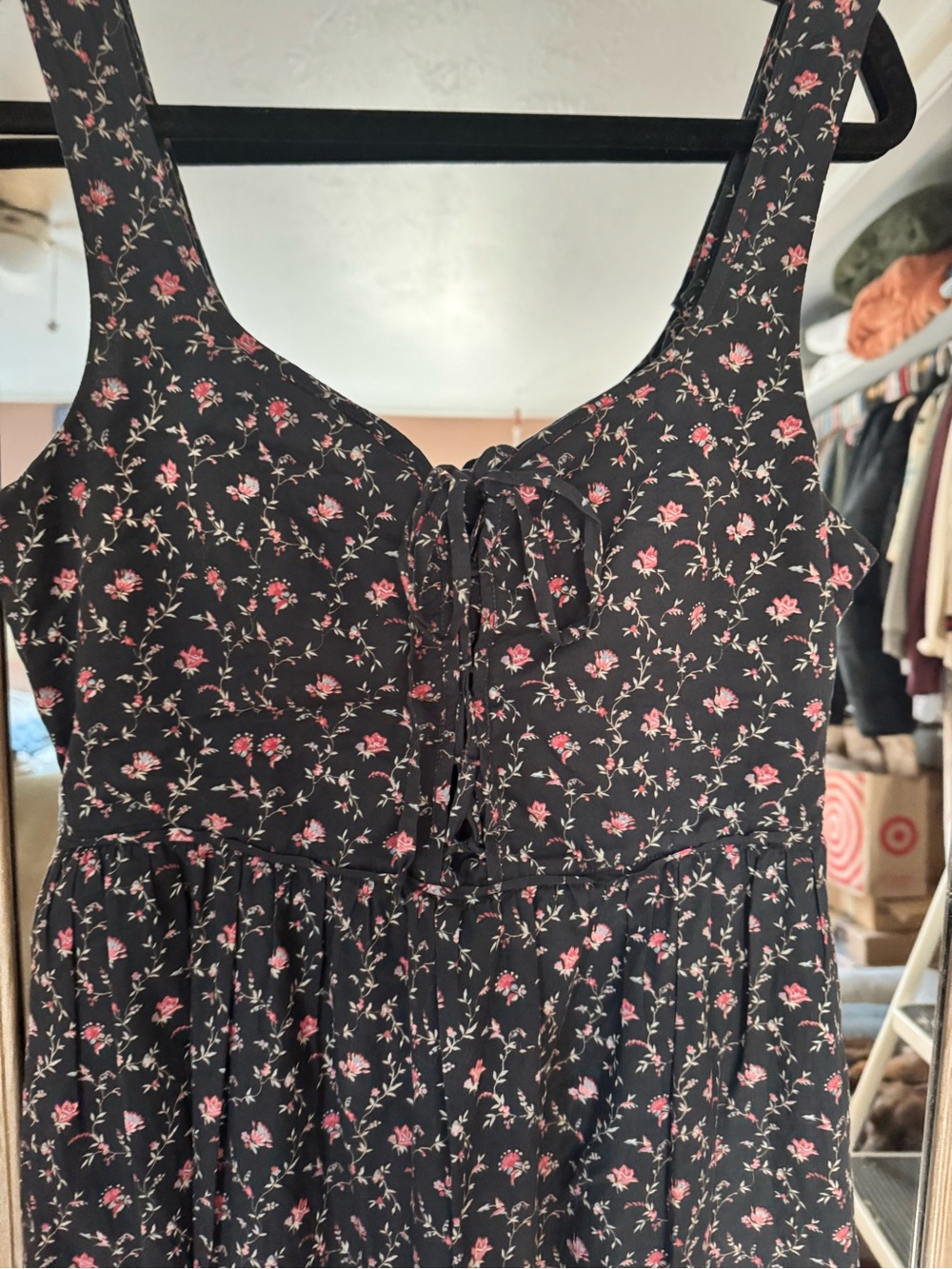 Christy Dawn Adele dress in Night Trellis
